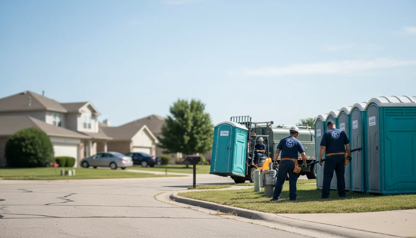 Porta Potty Rental in Okmulgee, OK near me